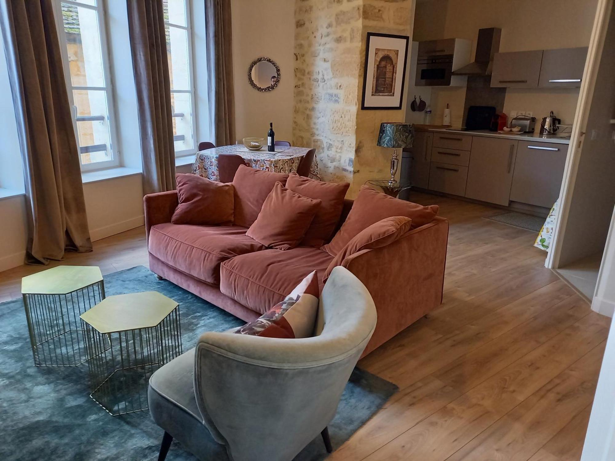 Appartement Centre Medieval Le Boudoir De Marie 萨尔拉拉卡内达 外观 照片