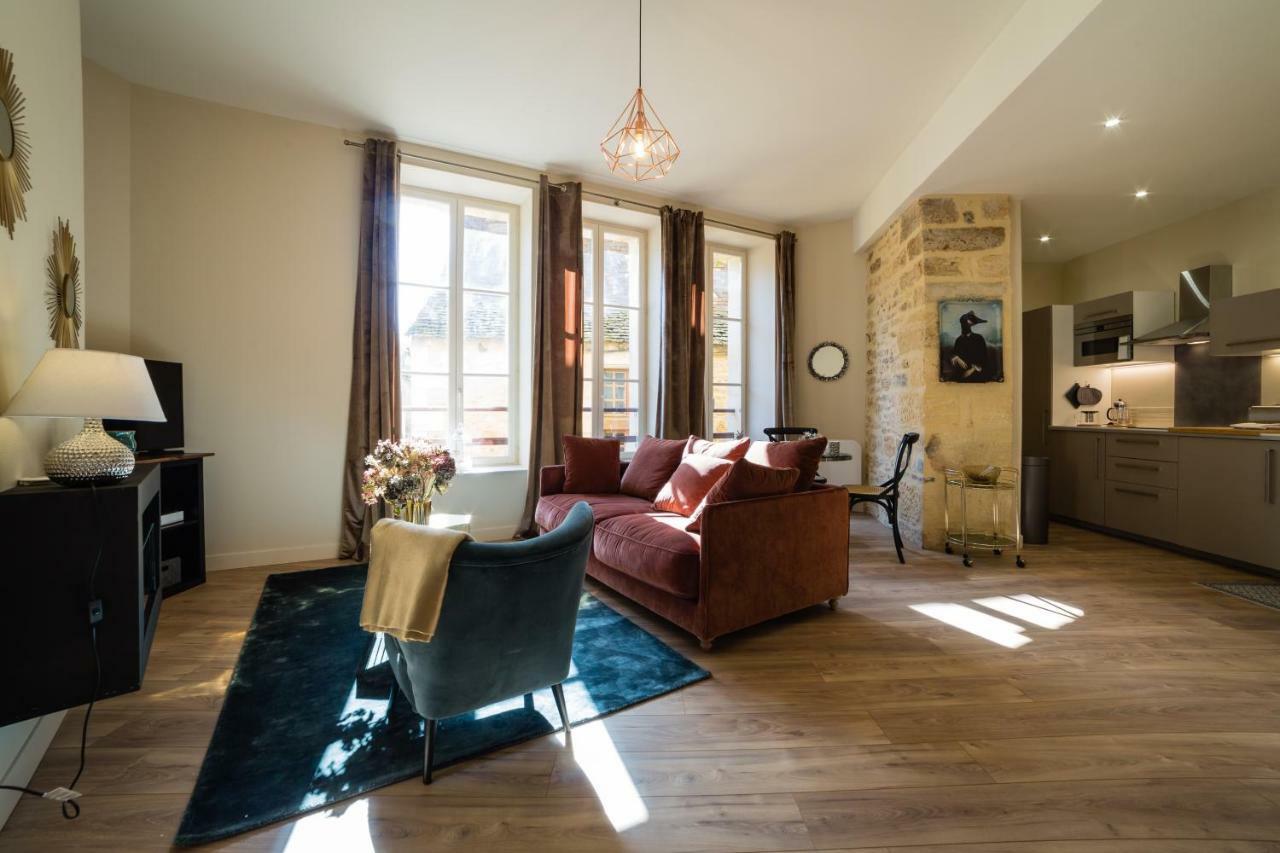 Appartement Centre Medieval Le Boudoir De Marie 萨尔拉拉卡内达 外观 照片